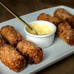Croquetas cremosas de jamón ibérico