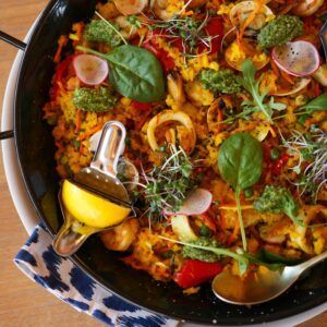 Paella mixta